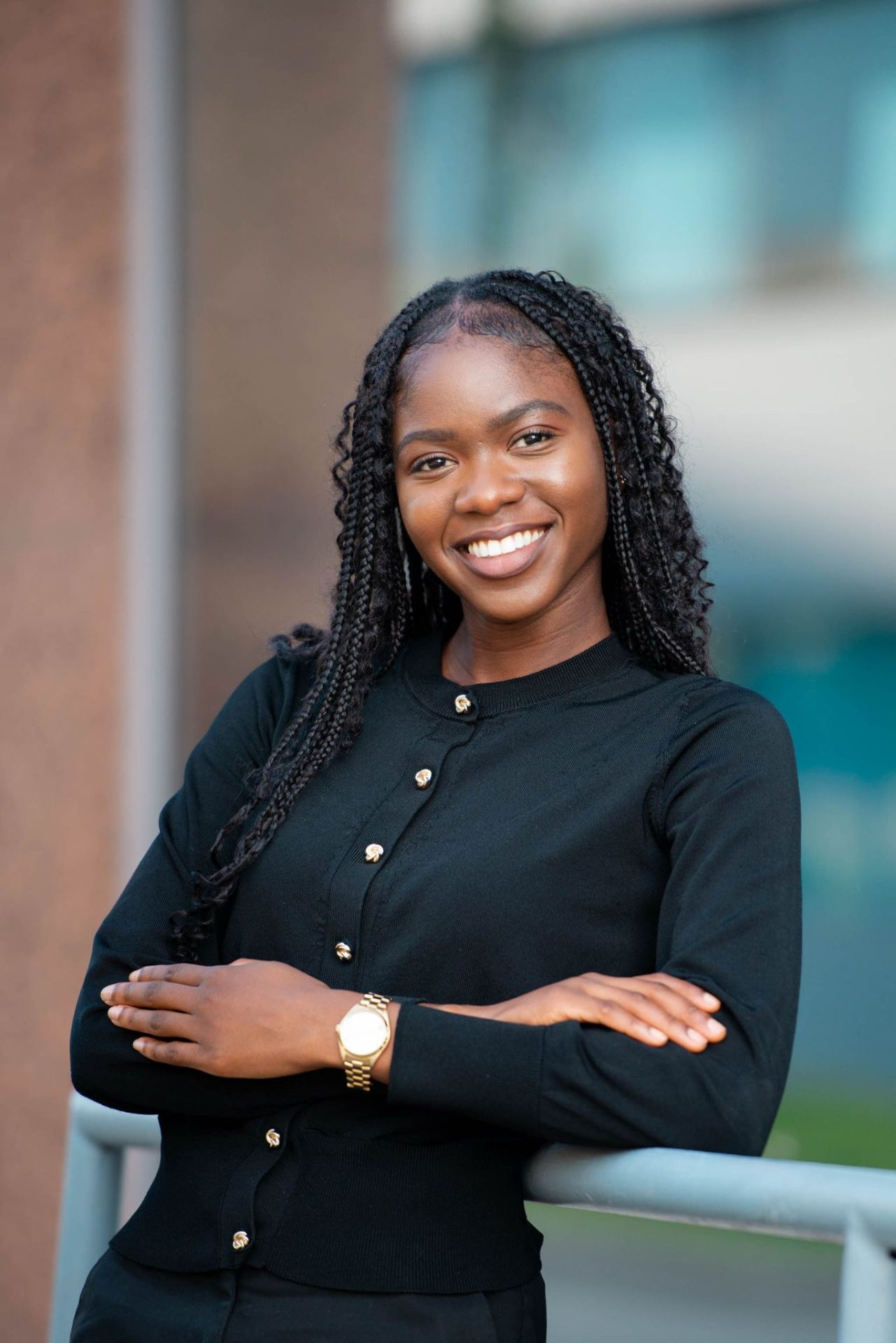 EstherIBK CPA smiling portrait